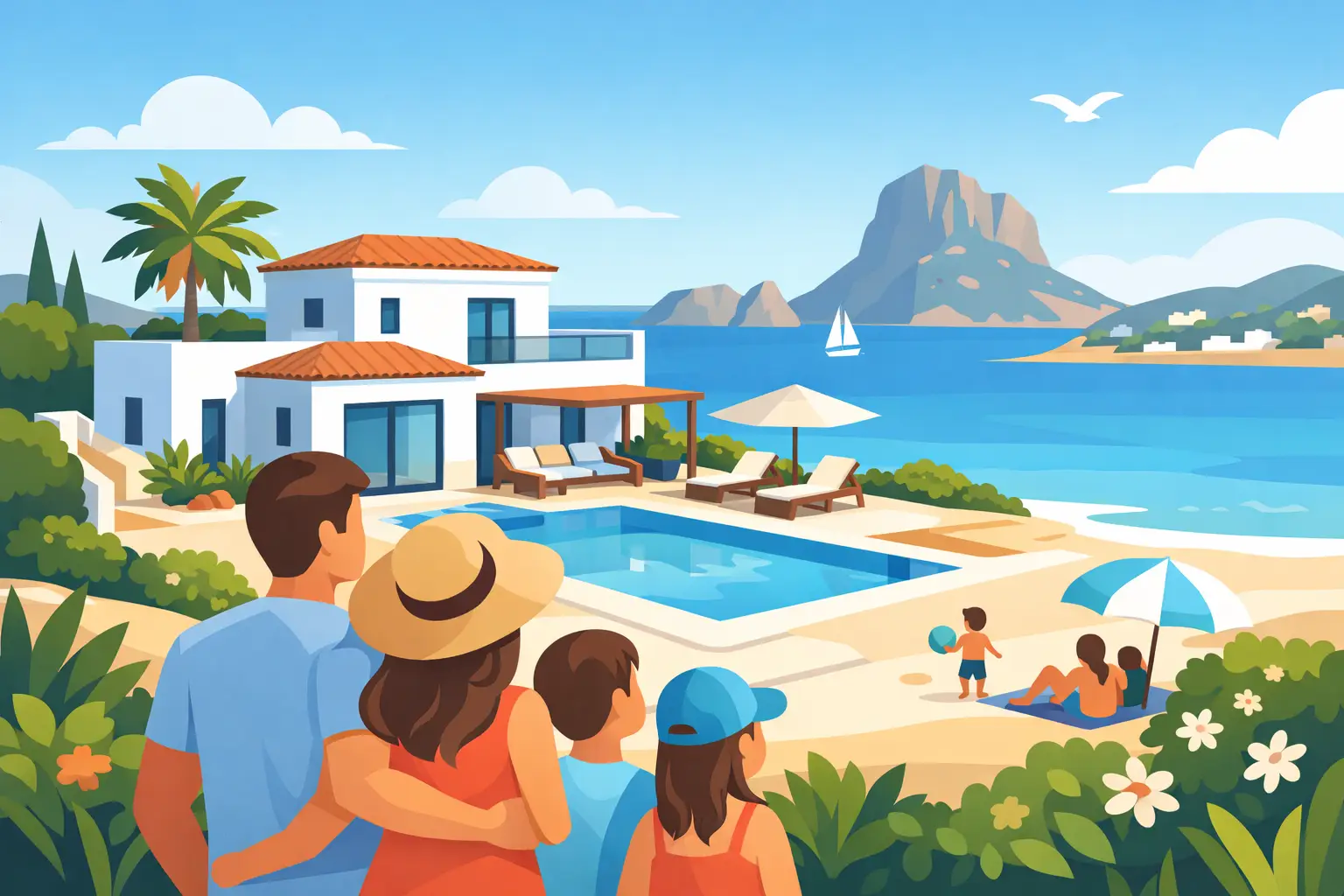 How to Choose a Family Friendly Villa Ibiza