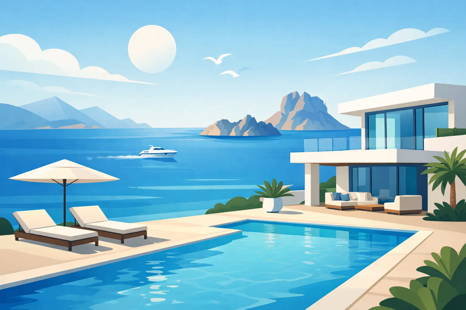 How to Choose an Ibiza Villa With Sea View