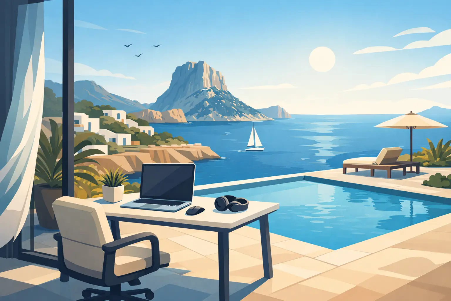 Ibiza Home Office Accommodation That Works