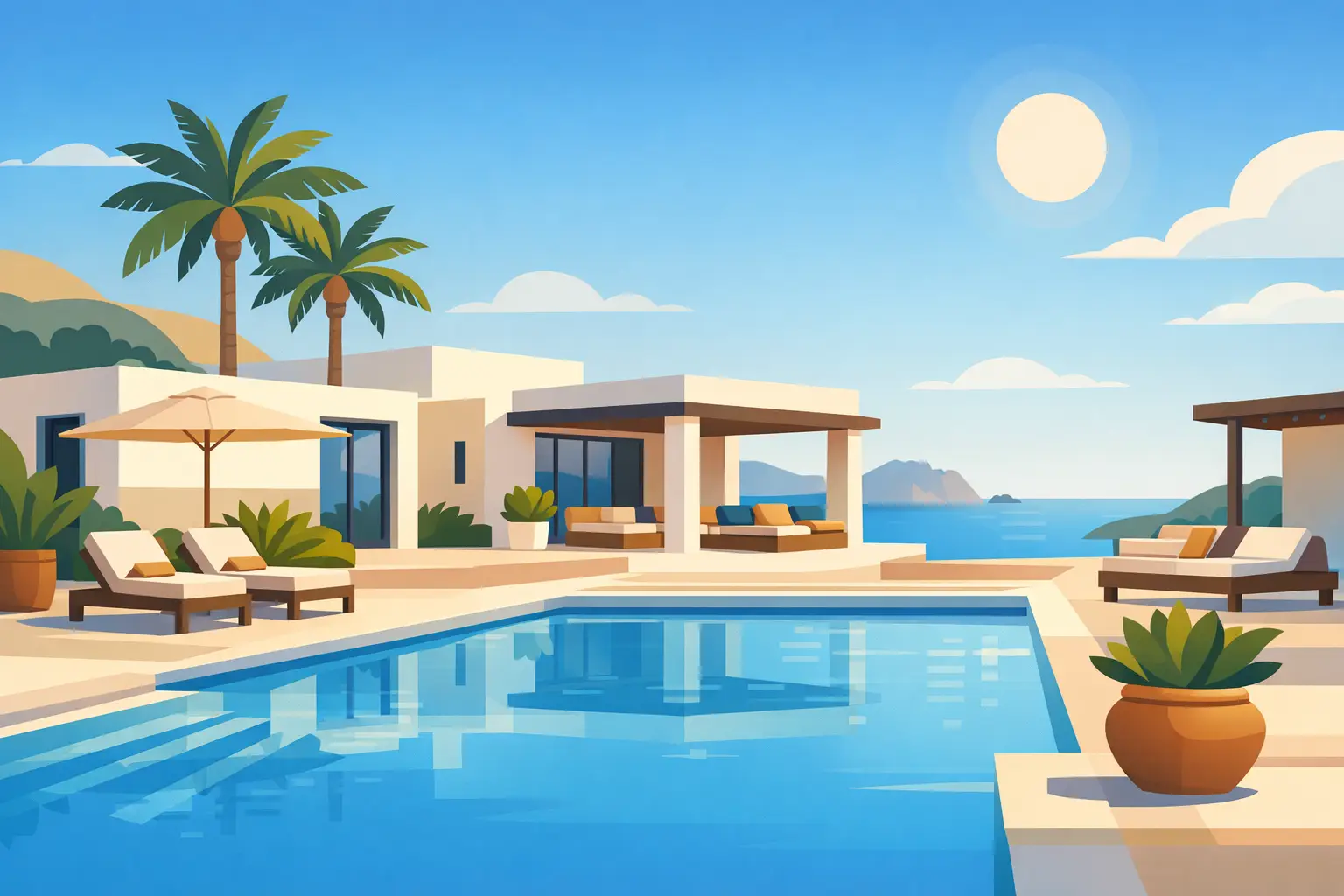 Private Villa with Pool Ibiza for Longer Stays