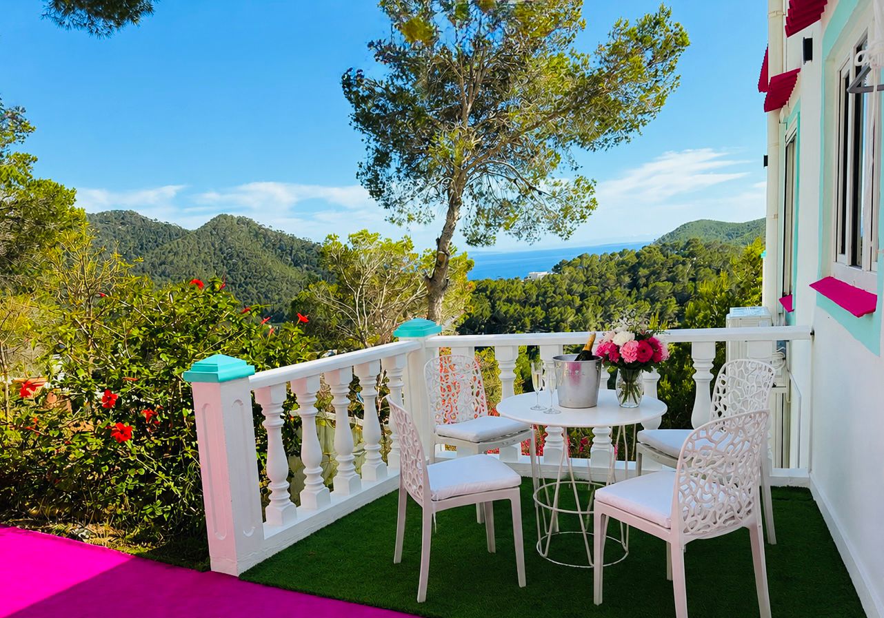 Balkon mit Meerblick