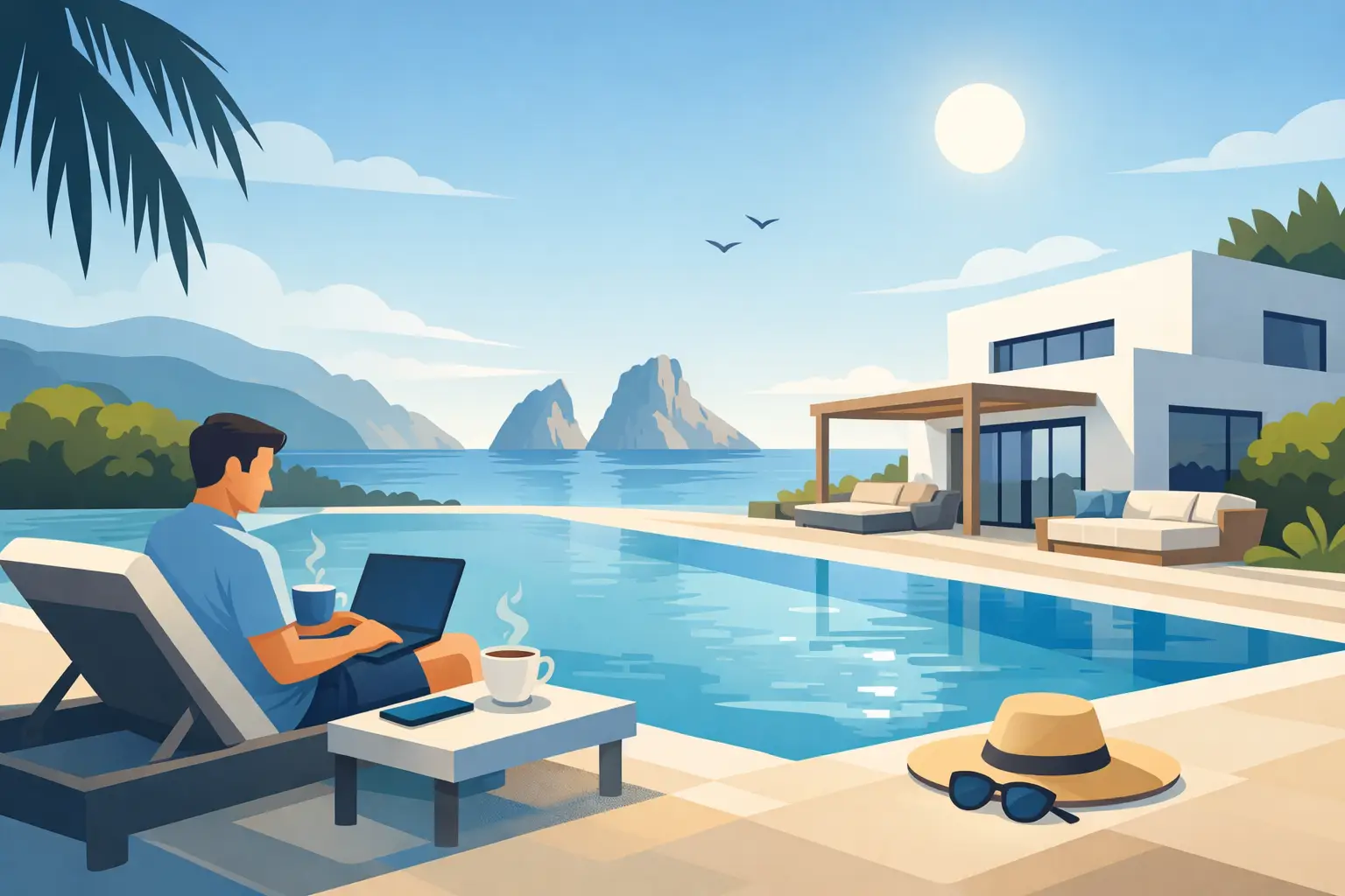 Why an Ibiza Villa for Remote Work Works
