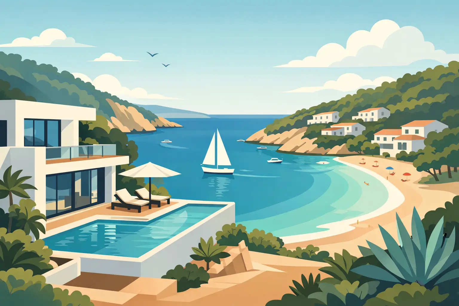 Why Choose a Villa in Cala Llonga
