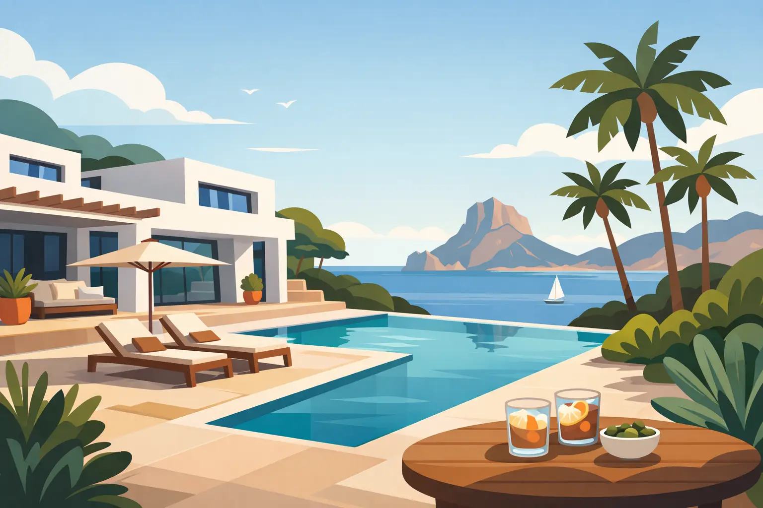 Long Stay Ibiza Villa for Living Well
